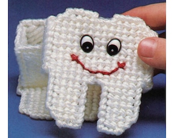 Tooth Fairy Box Plastic Canvas Pattern