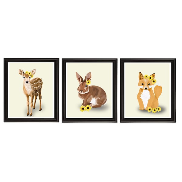 Deer Nursery Decor Etsy