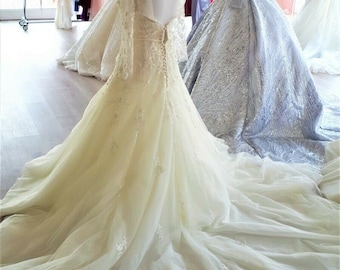 Brautkleid, Hochzeitskleid, Standesamtkleid, Abendkleid, Abschlusskleid.