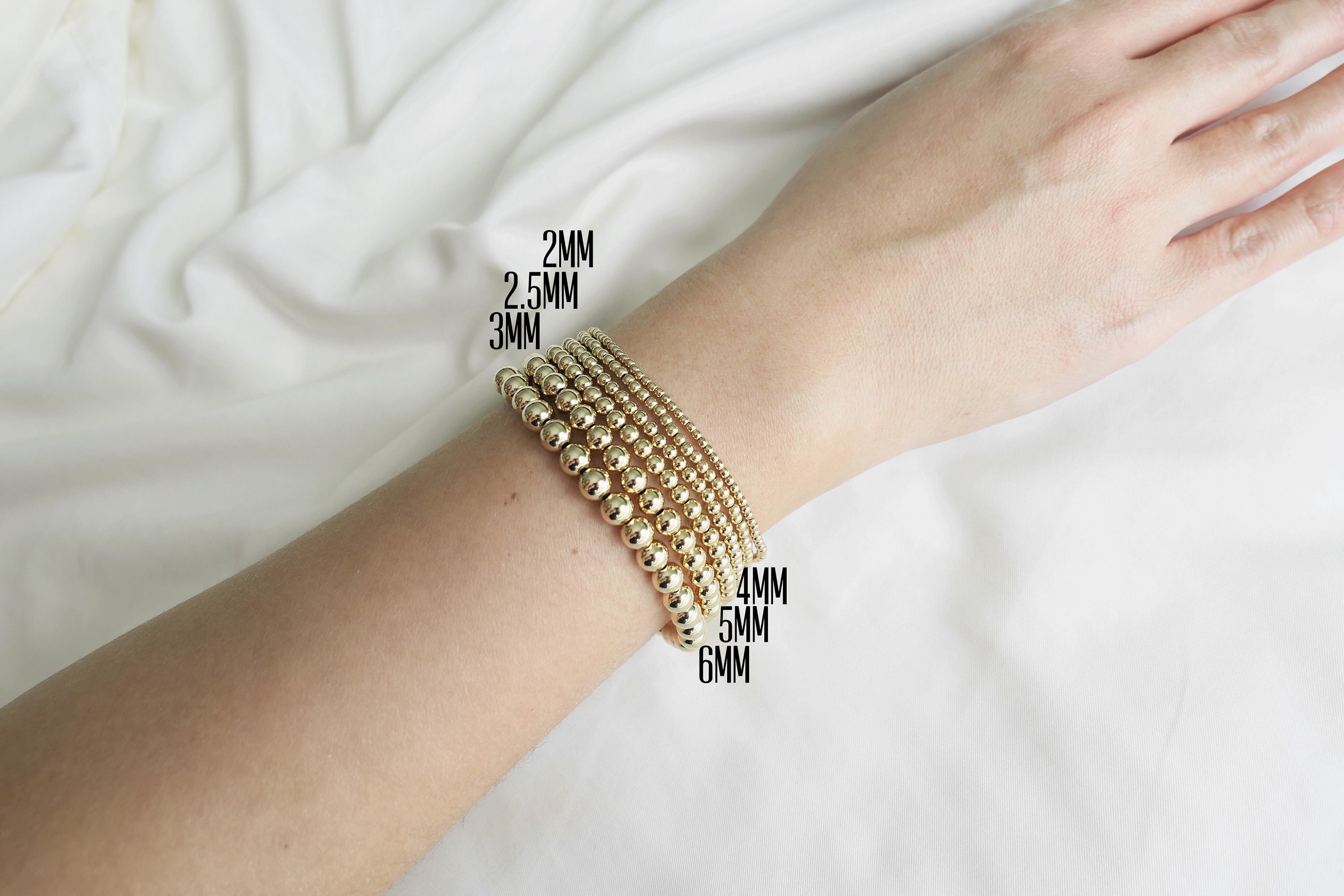 Rue Multi Strand Bracelet in Rose Gold