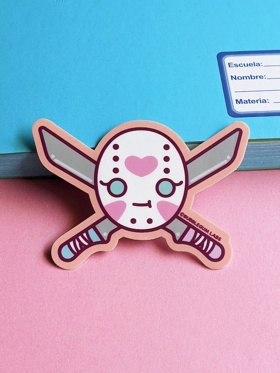 Pink Hockey Mask & Machete Halloween Kit Pink Hockey Mask & Machete Halloween Kit