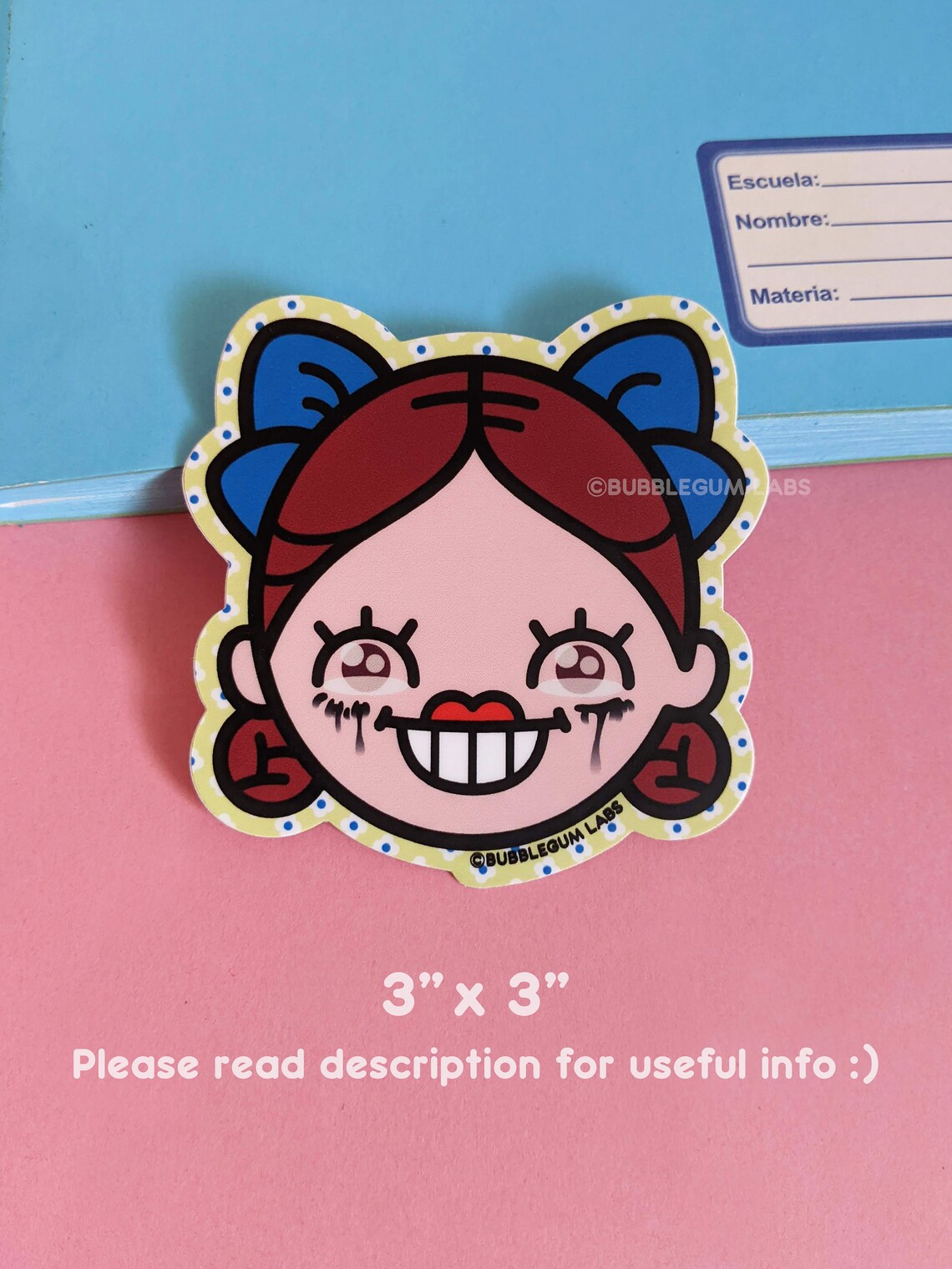 Failed Audition (vinyl Sticker) - Kawaii Horror Movie Sticker - Cute ...