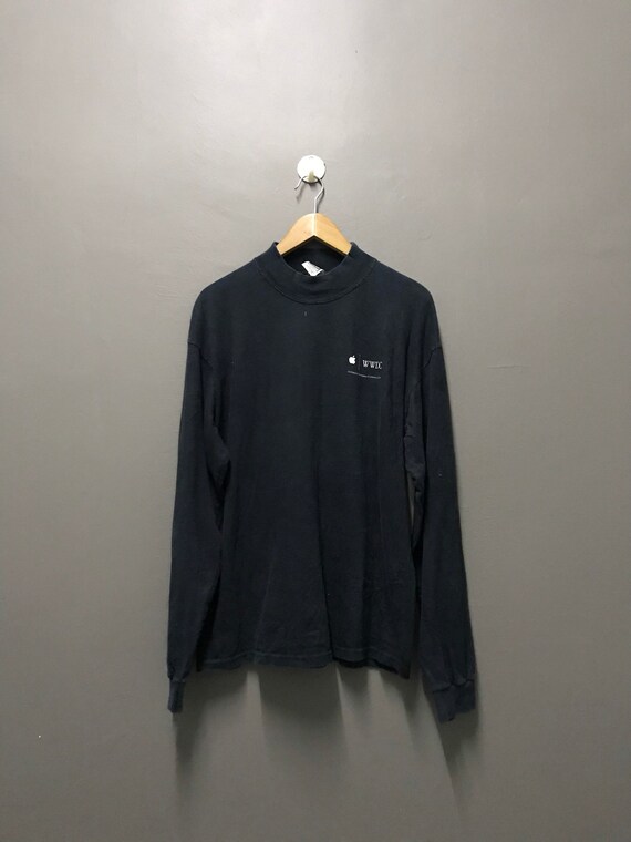 vintage 90s apple inc skateboard streetwear longsl