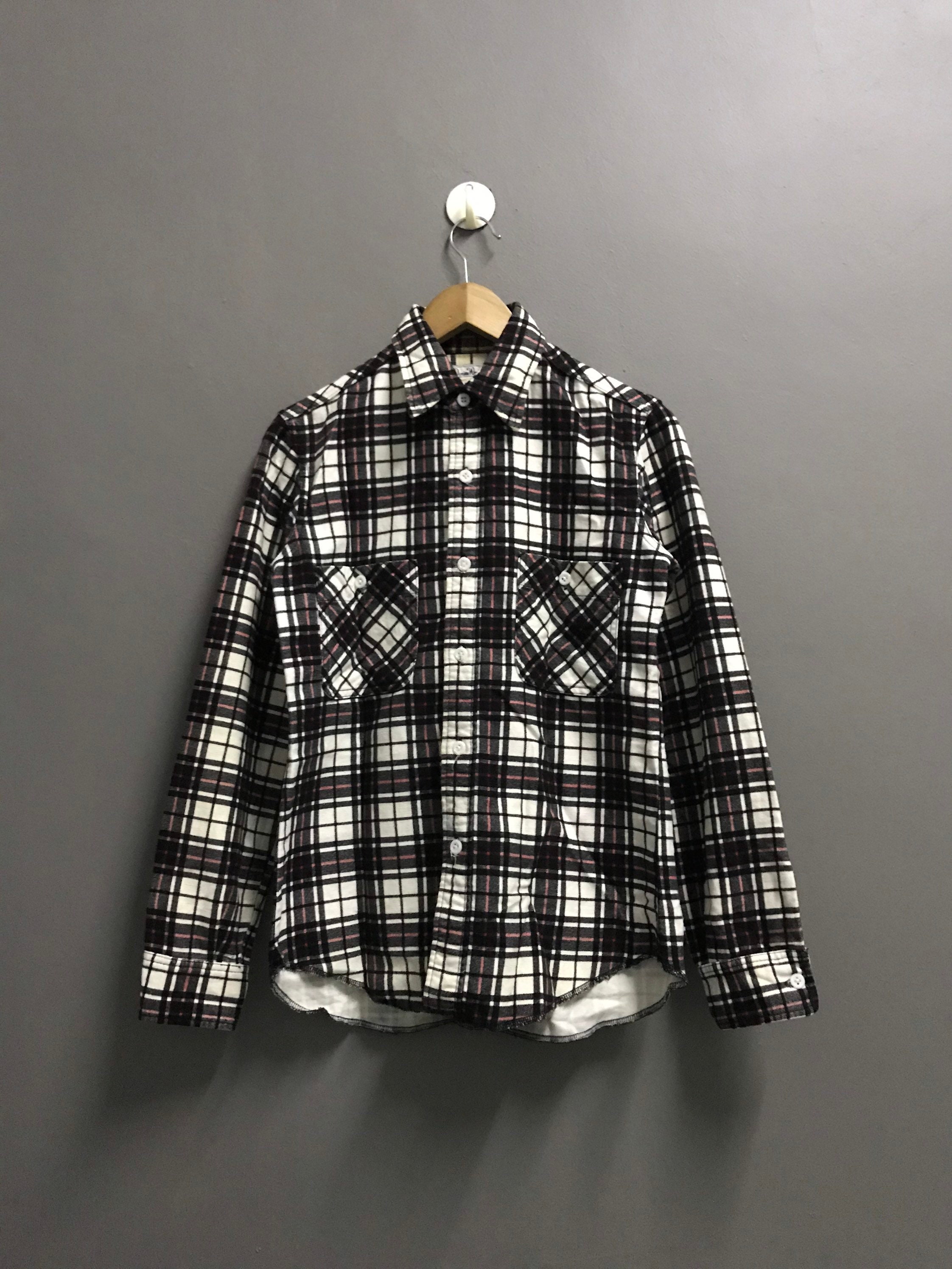 Vintage Rappers Red / Black / Green / Plaid Flannel Button Up Shirt ...