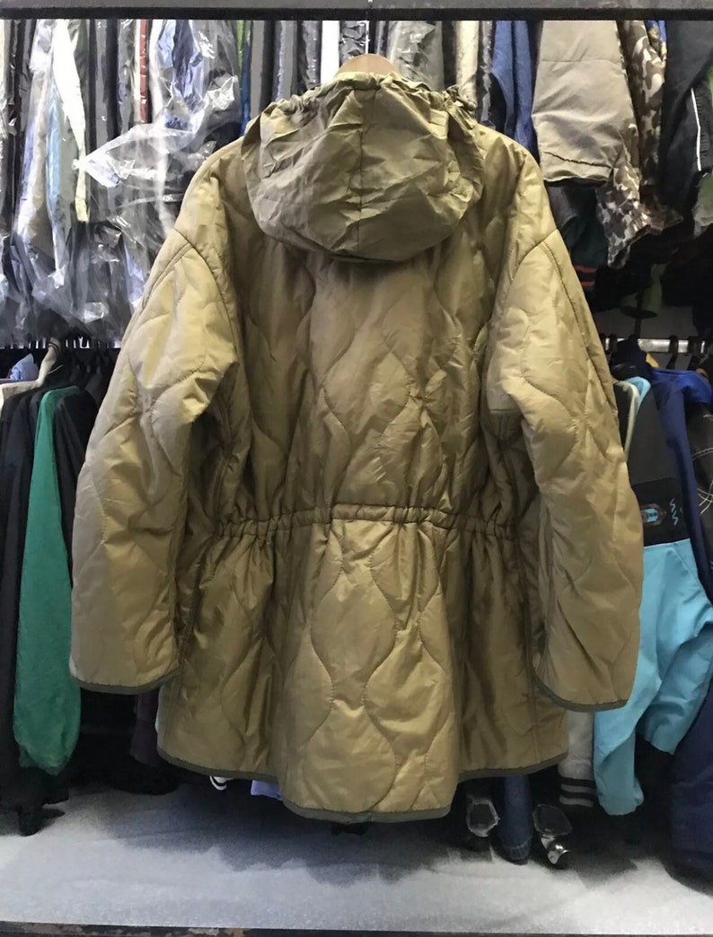 RARE R by 45rpm japan quilted military parka jacket size 3 large