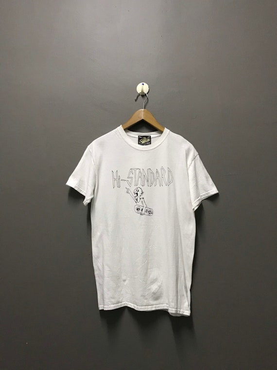 vintage 90s hi standard skateboard hardcore punk t