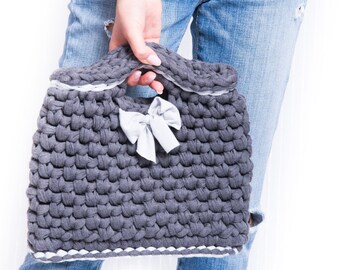Girls Gift Bag, Gift For Her, Great Price Bag, Knit Bag, Yarn Bag, Knitted Bag