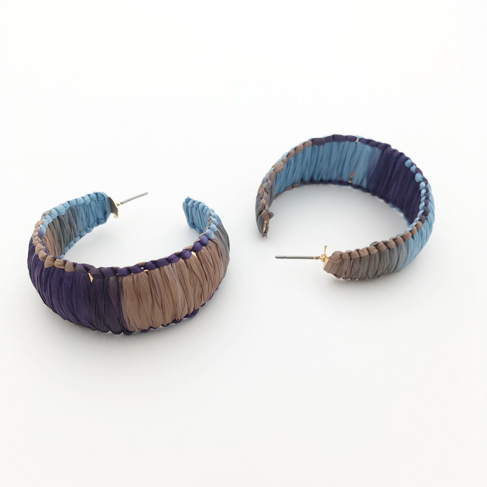 Rattan Earring Wicker Earring Rattan Jewelry Finding Straw - Etsy
