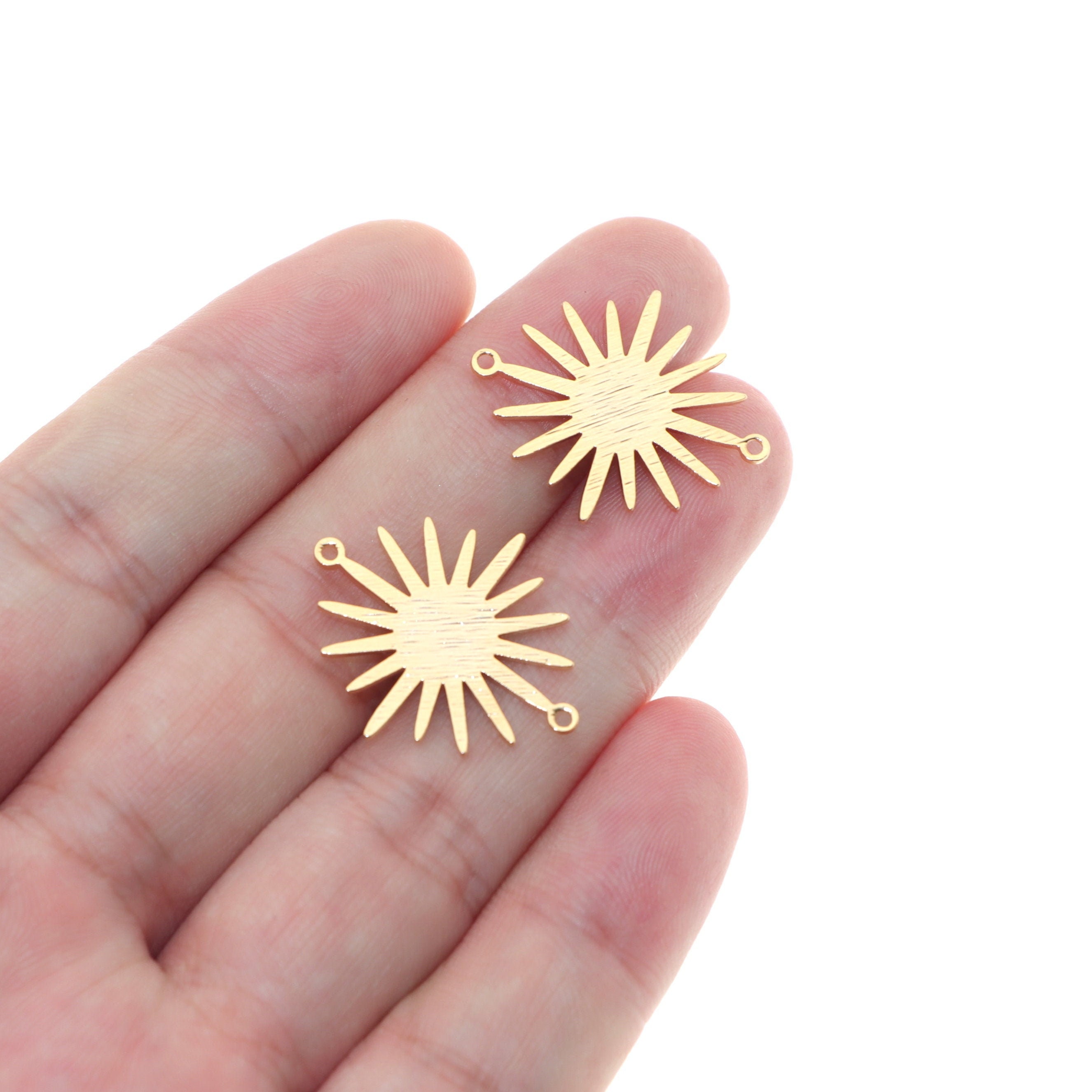 Made By Nami Sonnen-Ohrringe - Boho Schmuck Aus Edelstahl In Gold & Silber