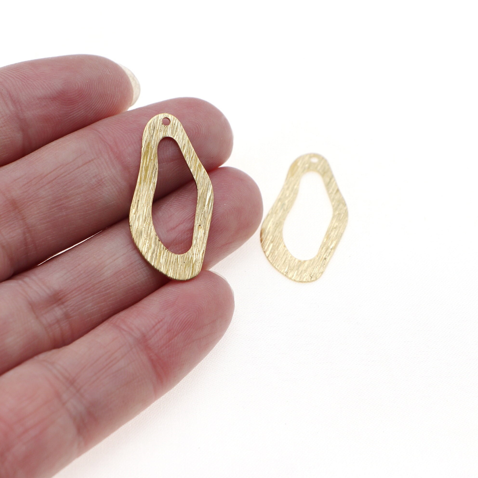 24K Gold Earrings Clasp , Shiny Gold Plated Earring Clasps With