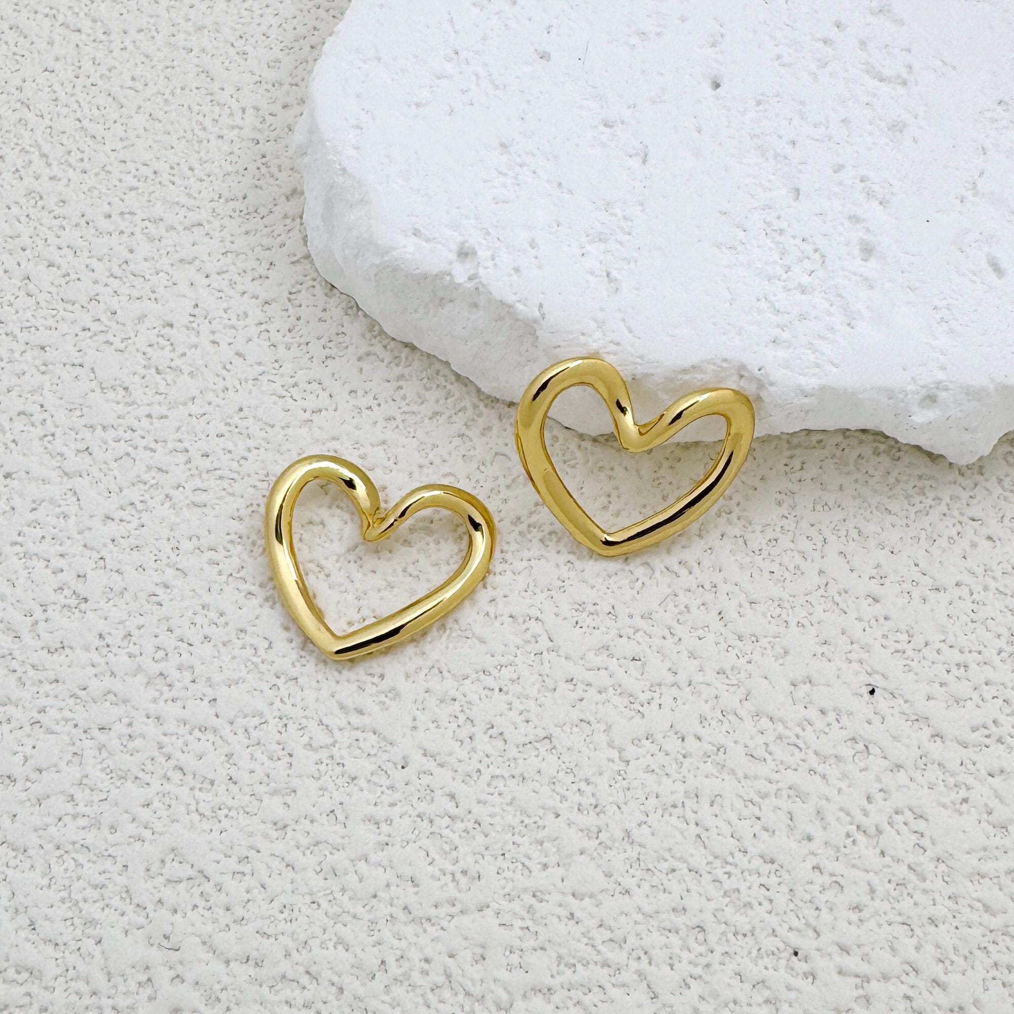 Pendentif Cœur Ouvrant Avec Mini Cœur à L'intérieur - Neuf Sans Emballage - Design Original