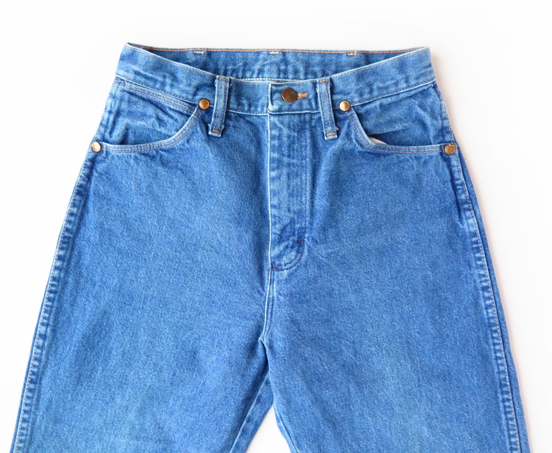 Vintage Women/'s Wrangler Mom Jeans size 7x34 Made in USA