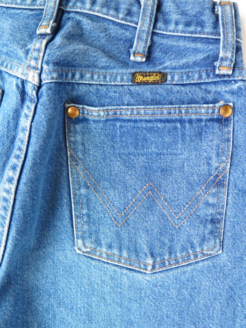 Vintage Women/'s Wrangler Mom Jeans size 7x34 Made in USA