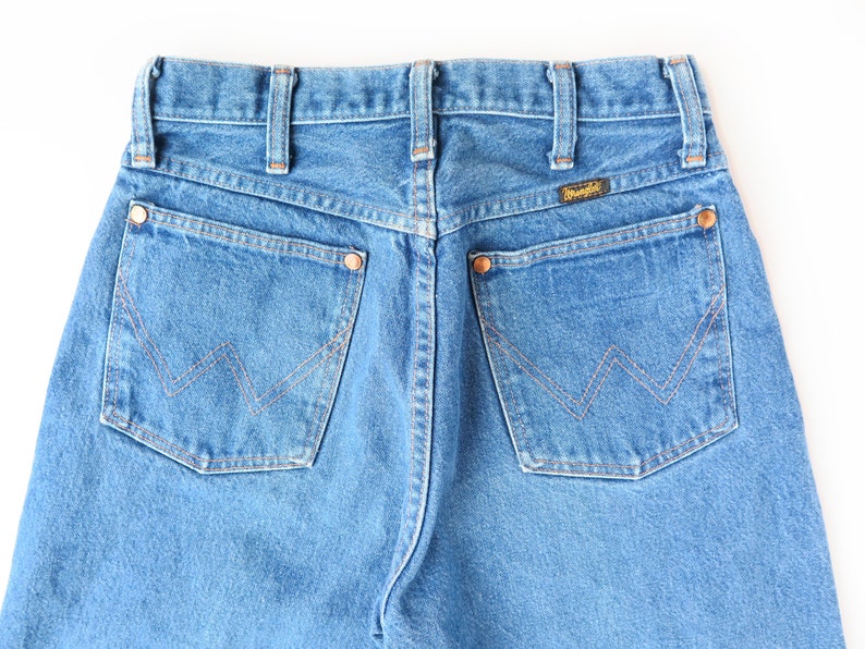 Vintage Women/'s Wrangler Mom Jeans size 7x34 Made in USA