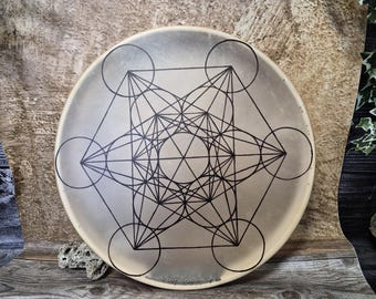 Ocean drum 21 inch ( 52 cm) Metatron,   sound therapy gift for yoga teacher