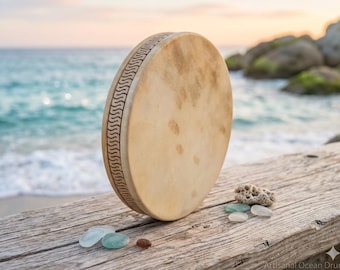 12 inch Ocean Drum: Sound Bath Meditation Gift