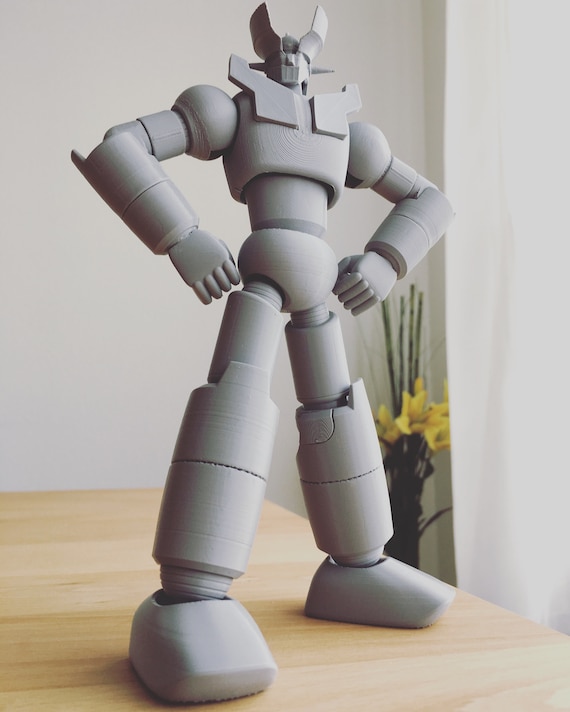Mazinger Z Action Figure Model for 3d printing Etsy Canada
