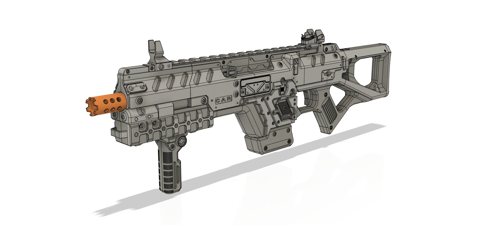 Titanfall 2 CAR SMG / Model for 3DPriting Etsy