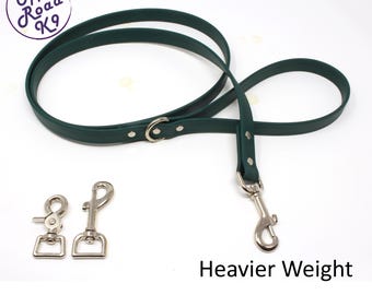 3/4" Wide BioThane Heavy Duty Leash Made With Beta Heavy BioThane®