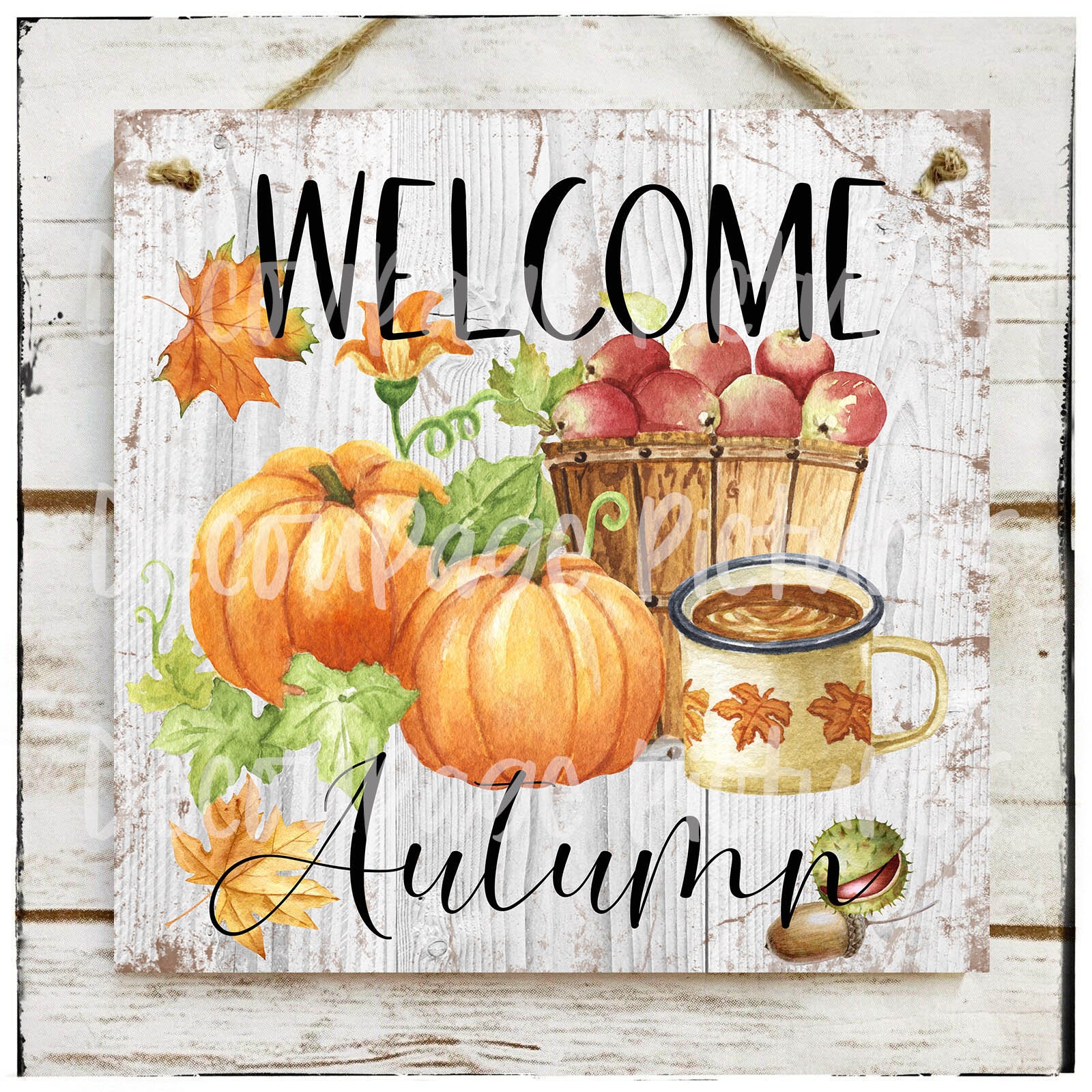 Rustic Autumn pumpkins thanksgiving harvest shabby vintage chic sign plaque Rustic Autumn pumpkins thanksgiving harvest shabby vintage chic sign plaque