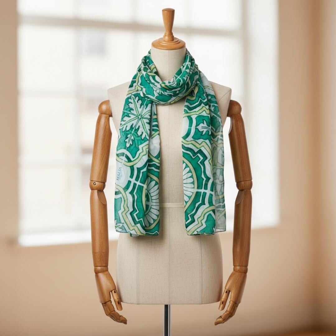 Classic Silk Neck Tie Scarf - Amalfi main image 0