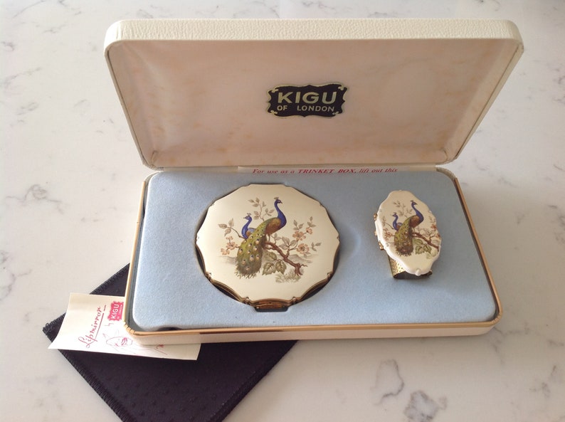 KIGU of London Boxed Set Compact and Lip Mirror