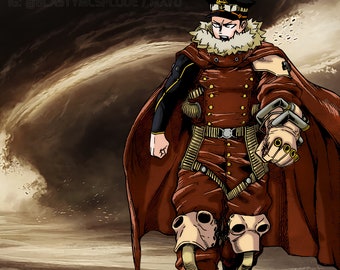 Inasa Yoarashi Knee pad Foam template pattern