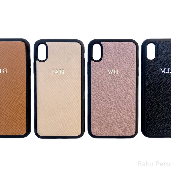 Personalized Leather Phone Case Etsy