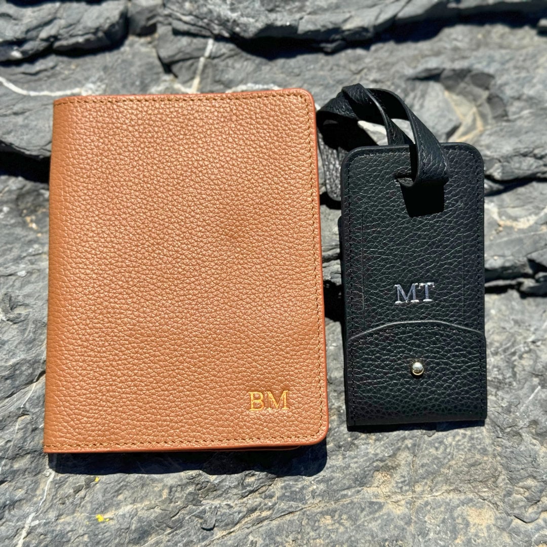 Passport Holder and Luggage Tag - Etsy