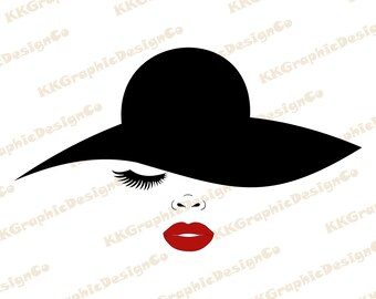 Download Lady Hat Svg Etsy