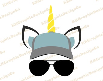 Free Free Unicorn With Glasses Svg 849 SVG PNG EPS DXF File