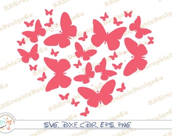 Download Heart Butterfly Svg Etsy PSD Mockup Templates