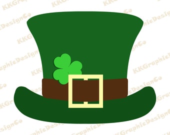 Leprechaun Hat Svg Etsy