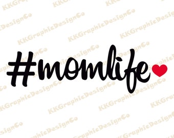 Download Hashtag Momlife Svg Etsy