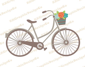 Download Flowers Bike Svg Etsy 3D SVG Files Ideas | SVG, Paper Crafts, SVG File