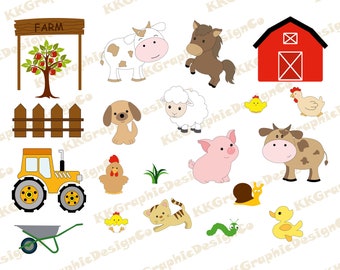 Download Barnyard Animal Svgs Etsy