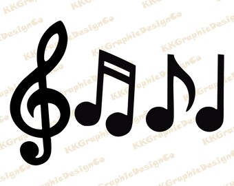 Download Music Notes Svg Etsy