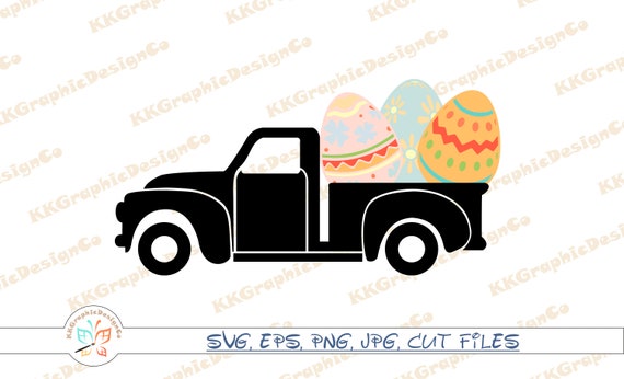 Free Free 93 Truck With Easter Eggs Svg SVG PNG EPS DXF File