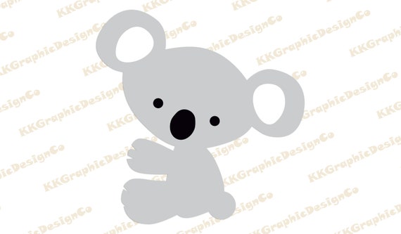 Download Koala Svg Koala Bear Svg Koala Clipart Koala Clip Art Baby Etsy