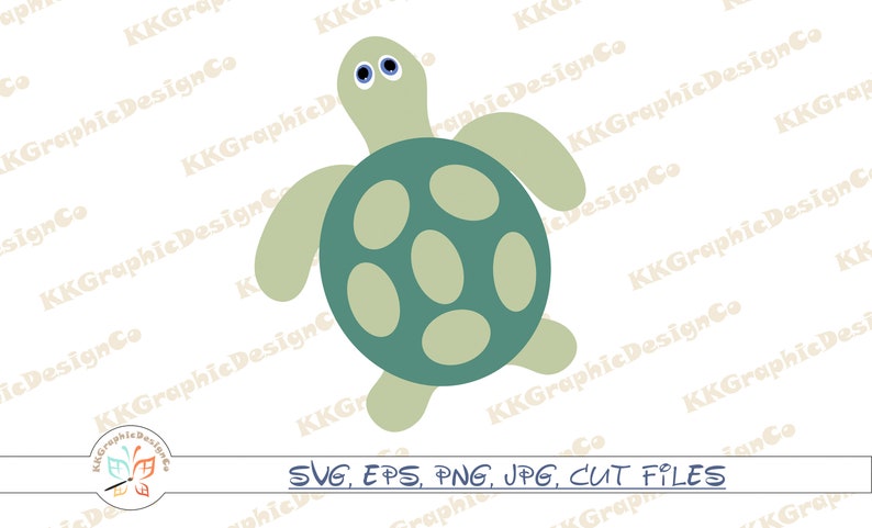 Cute Baby Turtle Svg