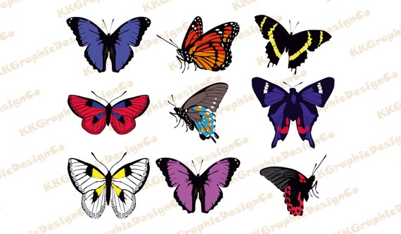 Download Butterfly Svg Bundle Butterfly Bundle Svg Monarch Svg Etsy