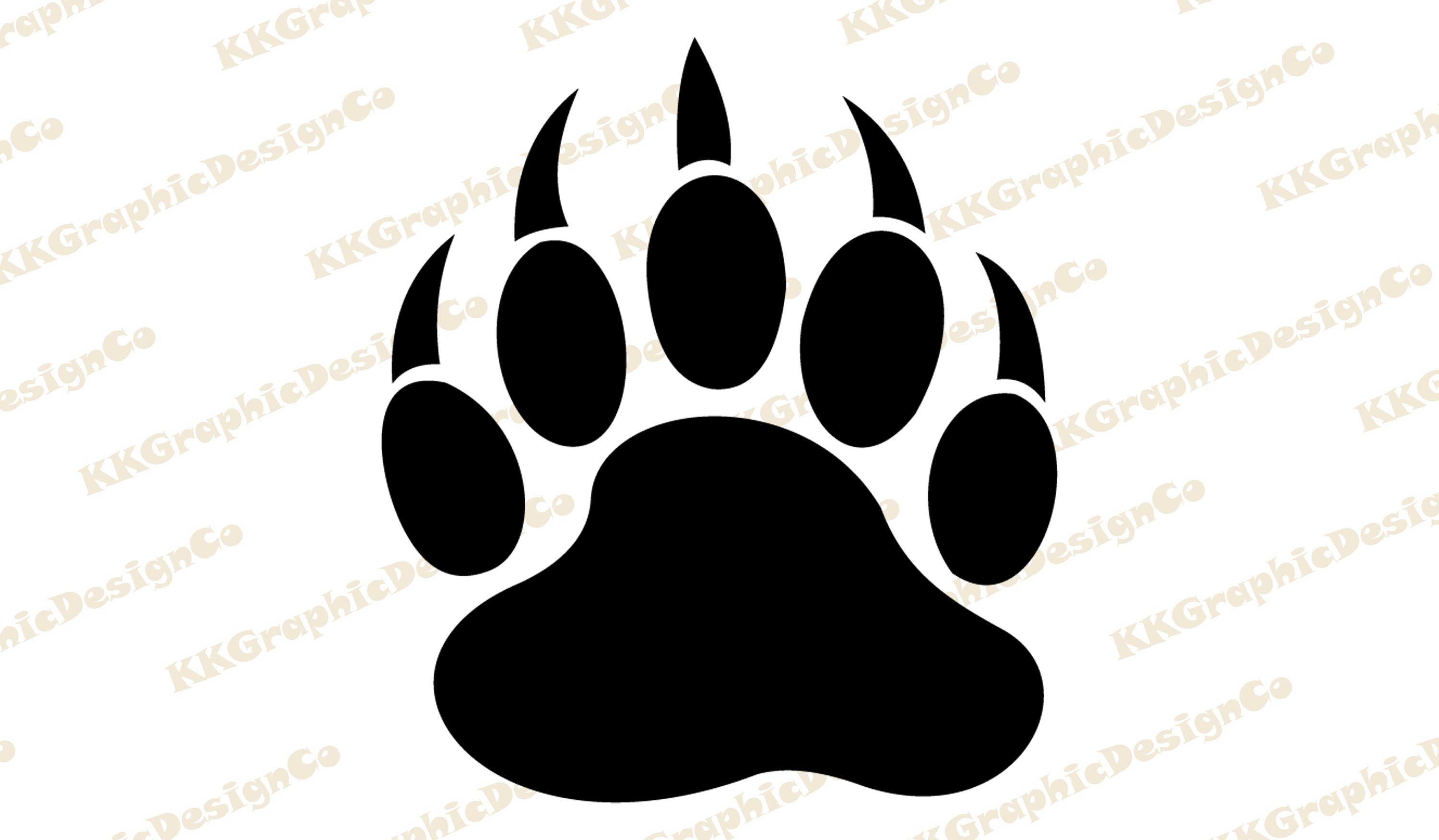 Bear paw svg Mama bear svg Baby bear svg Bear claw svg Papa | Etsy