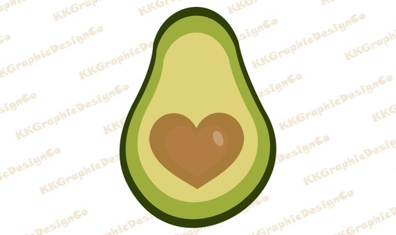 Download Avocado Svg Vegan Svg Vegetable Svg Avocado Clipart Avocado Etsy