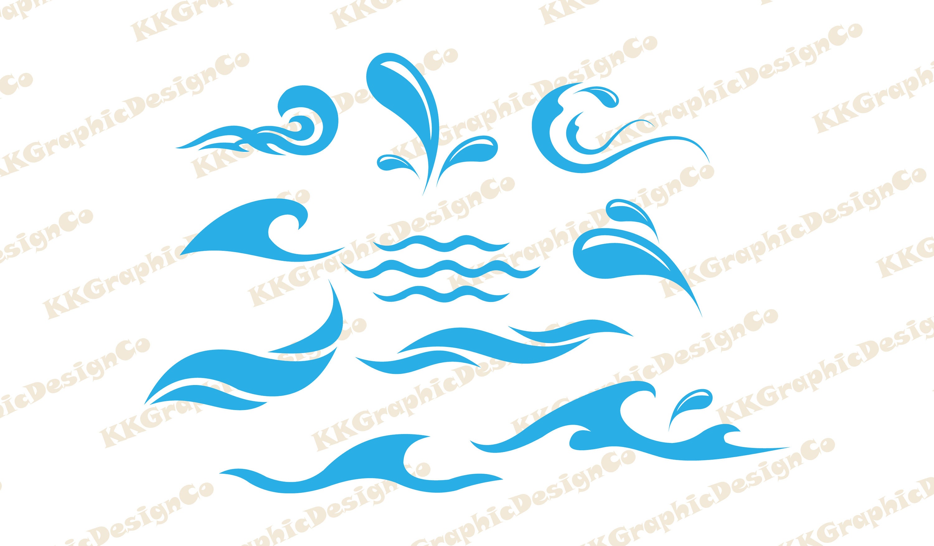 Water splash svg Wave svg Waves svg Beach please svg Ocean Etsy