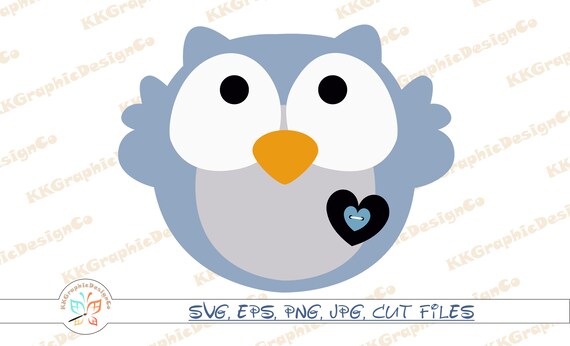 Baby Owl Svg Cute Owl Svg Owl Svg Design Owl Eps Owl Svg Etsy