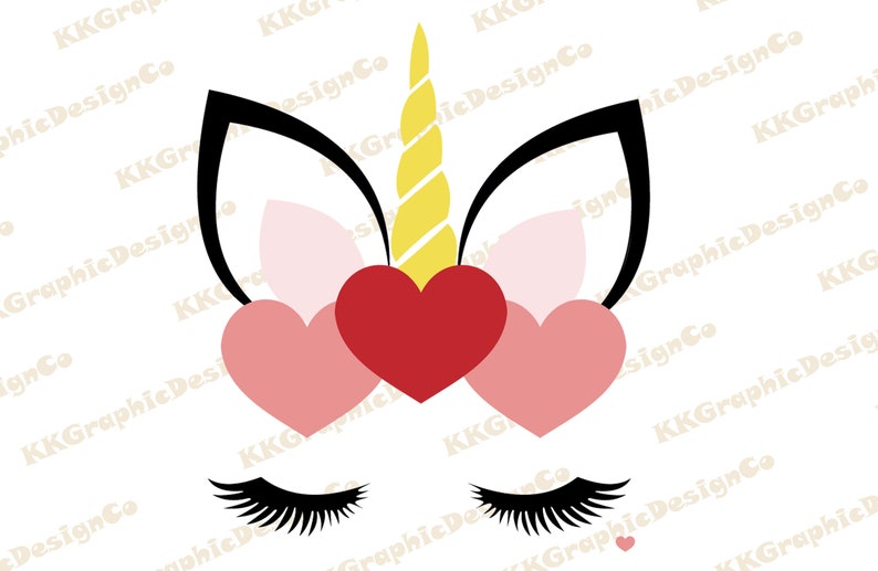 Download Unicorn face svg Unicorn heart svg Unicorn sublimation ...