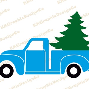 Little Blue Truck SVG