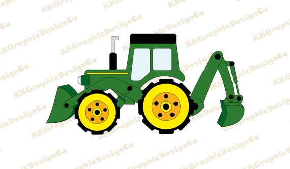 Download Excavator Svg Construction Svg Digger Svg Excavator Clipart Etsy