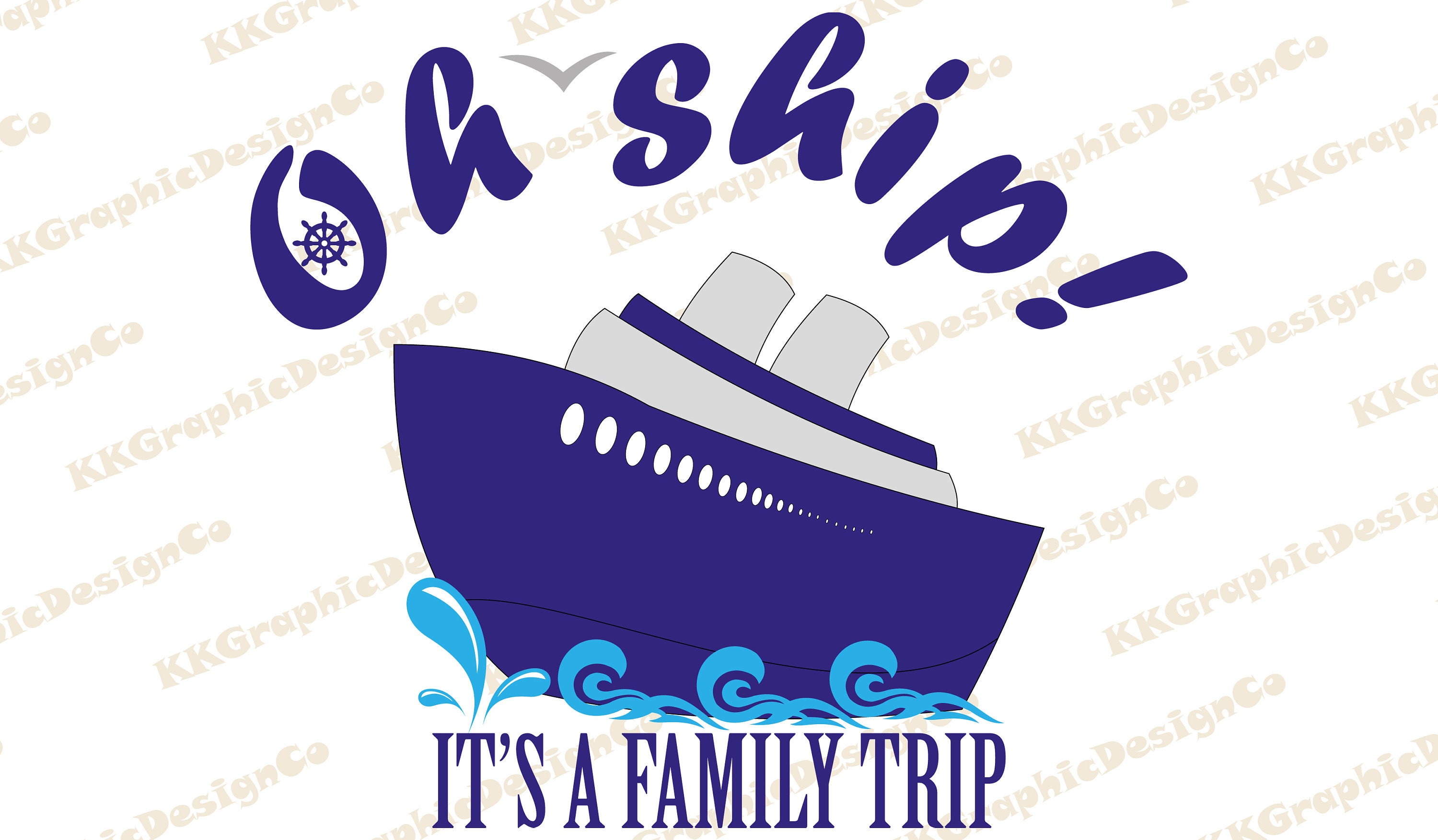 Download Oh Ship Family Trip Cruise Life Svg