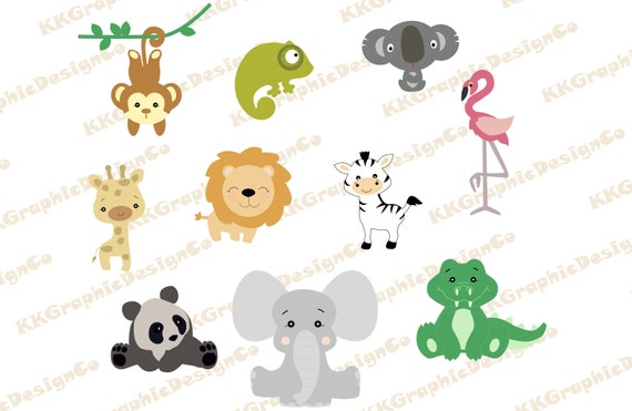 Download Animal Kingdom Svg Jungle Animals Svg Zoo Animals Svg Zoo Etsy